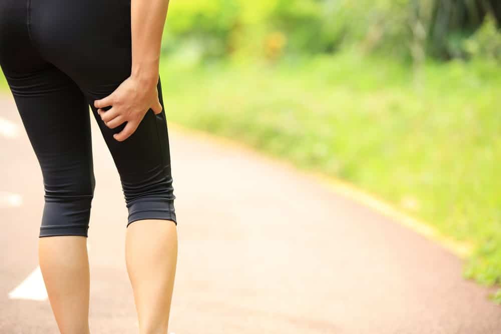 Sciatica treatment for woman with leg pain